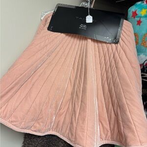 Tahari Pink Velvet Tree Skirt